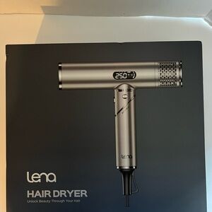 Lena Metallic Gray Hair Dryer